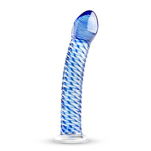 Скляний фалос ребристий Gildo Glass Dildo No. 5 Talla