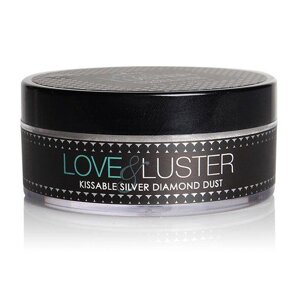 Їстівна пудра для тіла з сріблястими блискітками Sensuva-Love & Luster Kissable Diamond Dust (50 мл) Talla