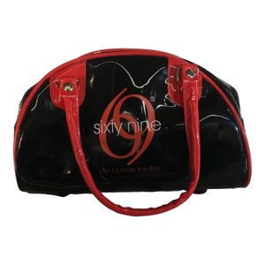 Сумка косметичка для секс іграшок чорна червона Loveshop Sixty Nine 96 Talla