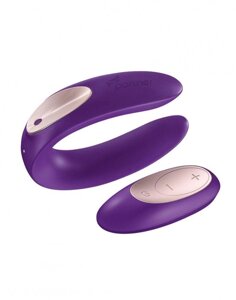 Вібратор для точки G і клітора з пультом Partner (Satisfyer Double Plus) Remote Talla