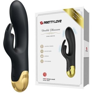 Вібратор з кліторальною стимуляцією Pretty Love Double Pleasure BI-014626 Talla