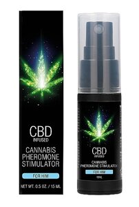 Духи з феромонами для чоловіків Shots CBD Cannabis Pheromone Stimulator 15 мл Talla