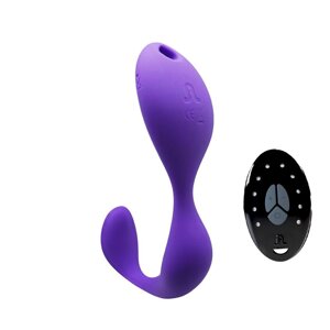 Вібратор для клітора і точки G Adrien Lastic Mr. Hook з бездротовим пультом LRS Talla