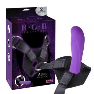 Страпон на ременях силіконовий Amor Strap-On Talla