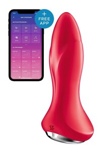 Смарт Анальна пробка чорного кольору Satisfyer Rotator Plug Talla