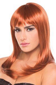 Перука еротичний руді для рольових ігор Be Wicked Wigs Hollywood Wig TALLA