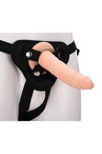 Реалістичний страпон на поясі зі знімним фалоімітатором REALSTUFF STRAP ON REAL DILDO Talla