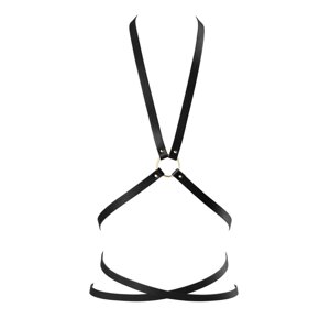 Портупея для тіла чорна Bijoux Indiscrets MAZE Multi-Way Body Harness Talla