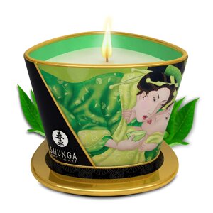 Масажна свічка з ароматом Зелений чай SHUNGA Exotic Green Tea 170 мл Talla