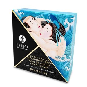 Лікувальна сіль для ванни з ароматом океанського бризу Shunga Moonlight Bath-Ocean Breeze (75 гр) Шунга Talla