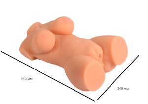 Реалістичне тіло-маструбатор Jacob Solid Silicone Sexy Doll Talla