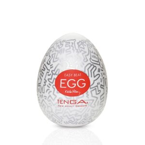 Мастурбатор яйце Tenga Keith Haring EGG Party Тенга Talla