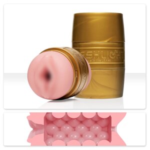 Мастурбатор для мінету з вагінальним і анальним отвором Fleshlight Quickshot STU Talla