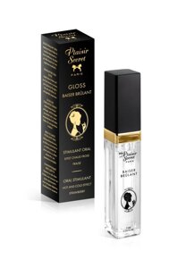 Стимулюючий блиск для губ з ароматом полуниці Plaisirs Secrets Stimulating Oral Gloss Baiser Brulant (7 мл) Talla