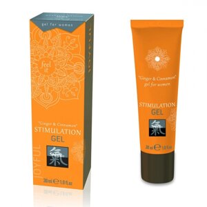 Гель для інтимної стимуляції аромат Імбир та Кориця Shiatsu 30 мл Talla