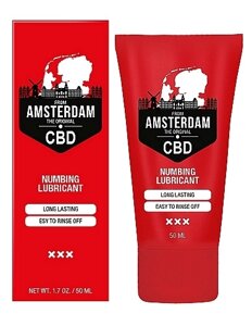 Вагінальний лубрикант на водній основі з пролонгуючим ефектом Original CBD from Amsterdam Numbing 50 мл Talla