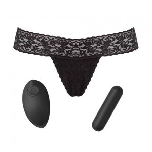 Вібратор в трусики чорний Dorcel SECRET PANTY 2 Talla