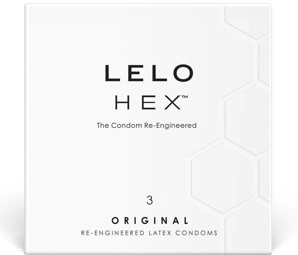 Презервативи латексні міцні Lelo Hex 3 шт Talla від компанії TALLA - фото 1