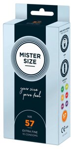 Презервативи Mister Size 57 mm ( мм ) 10 штук Містер Сайз Talla