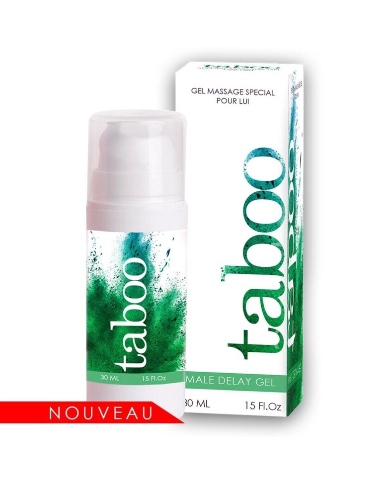 Пролонгуючий гель для чоловіків TABOO DELAY gel, 30 ml заспокоює шкіру TALLA від компанії TALLA - фото 1