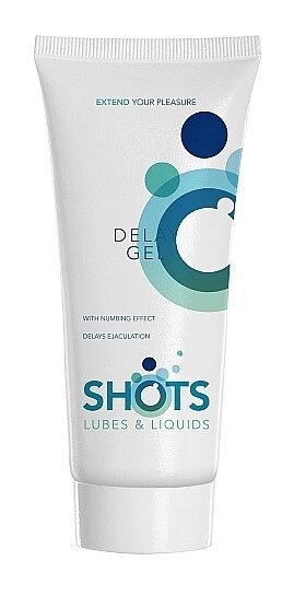 Пролонгуючий гель для продовження статевого акту Shots Delay Gel 100 мл Talla від компанії TALLA - фото 1