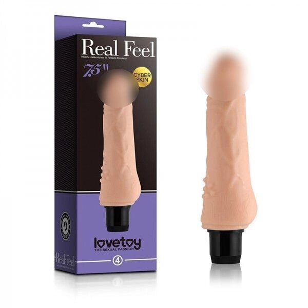 Реалістичний вібратор з шипами для кліторального масажу Lovetoy Real Feel Talla від компанії TALLA - фото 1