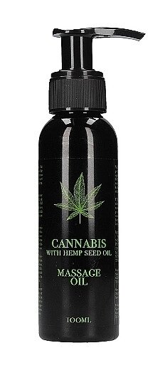 Розслаблююча Масажна Олія для тіла Cannabis With Hemp Seed 100 мл Talla від компанії TALLA - фото 1