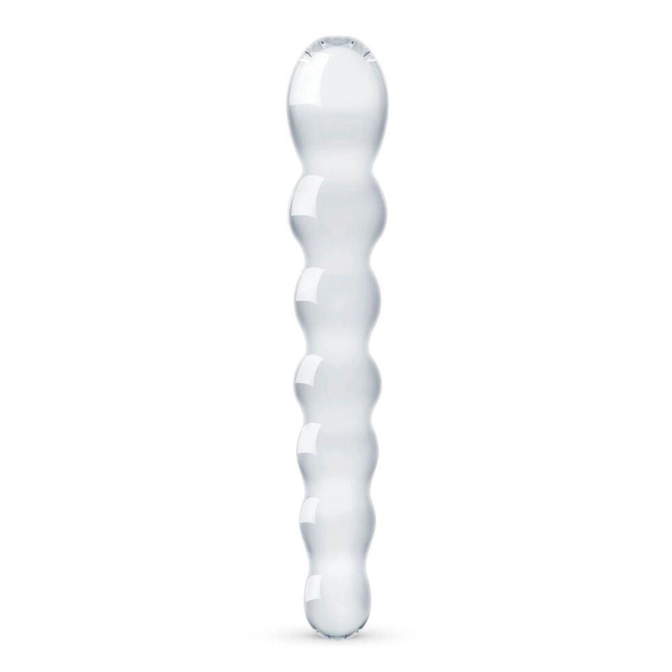 Скляний фалоімітатор у вигляді намистин Gildo Glass Dildo Talla від компанії TALLA - фото 1