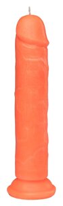 Свеча LOVE FLAME - dildo roma orange fluor, CPS03-orange talla