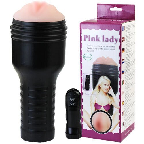 Вагіна-мастурбатор з вібрацією Pink Lady Vibrating Talla від компанії TALLA - фото 1