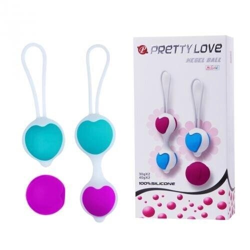 Вагінальні кульки PRETTY LOVE Kegel ball bi-014266 Talla від компанії TALLA - фото 1