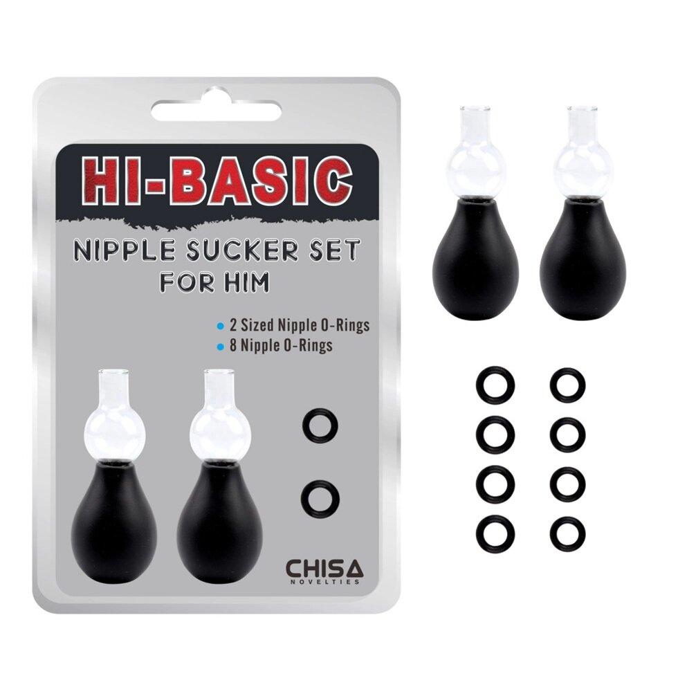 Вакуумні масажери для сосків CHISA HI-BASIC-Nipple Sucker Set Talla від компанії TALLA - фото 1