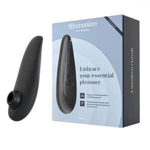 Вакуумний безконтактний кліторальний стимулятор Womanizer Classic 2 чорний Talla