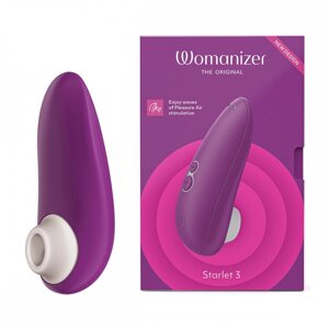 Вакуумний кліторальний стимулятор фіолетовий Womanizer Starlet 3 Talla