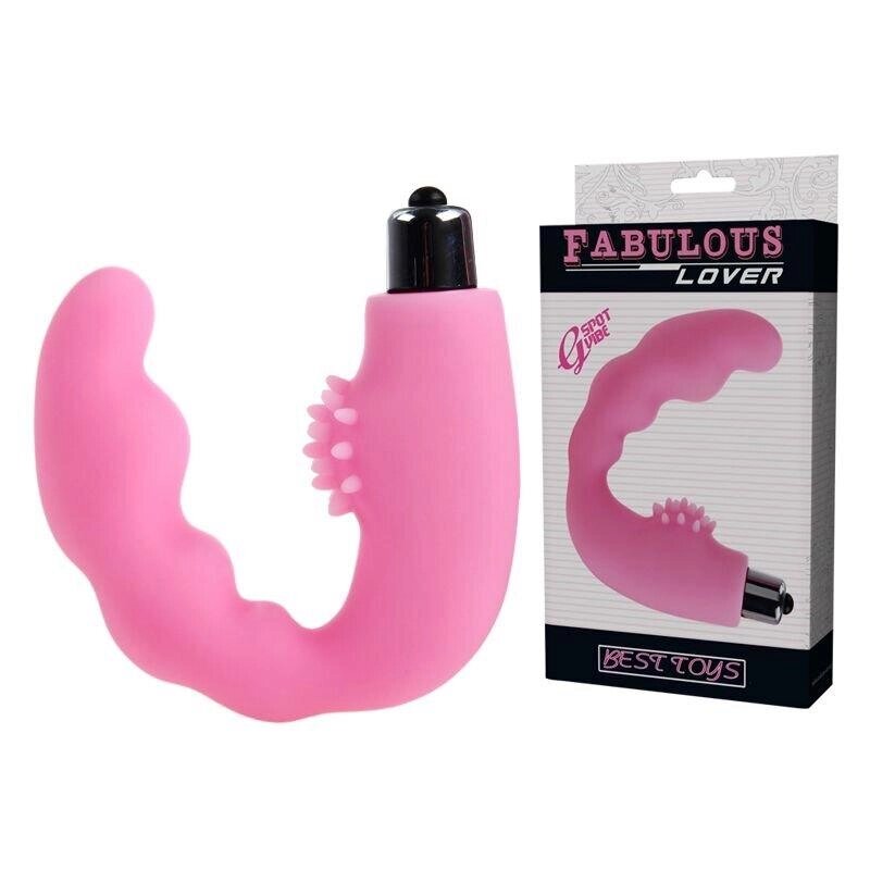 Вібратор для стимуляції точки G Fabulos Lover G-spot vibe і масажер проти простатиту Talla від компанії TALLA - фото 1