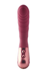 Вібратор для точки G бордового кольору Dream Toys VIBRATOR JAIMY D Talla