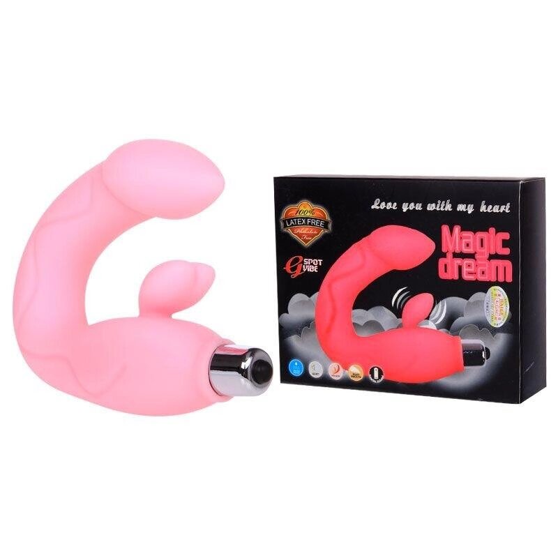 Вібратор для точки G зі стимуляцією клітора Magic dream G-spot vibe BI-040027 Talla від компанії TALLA - фото 1