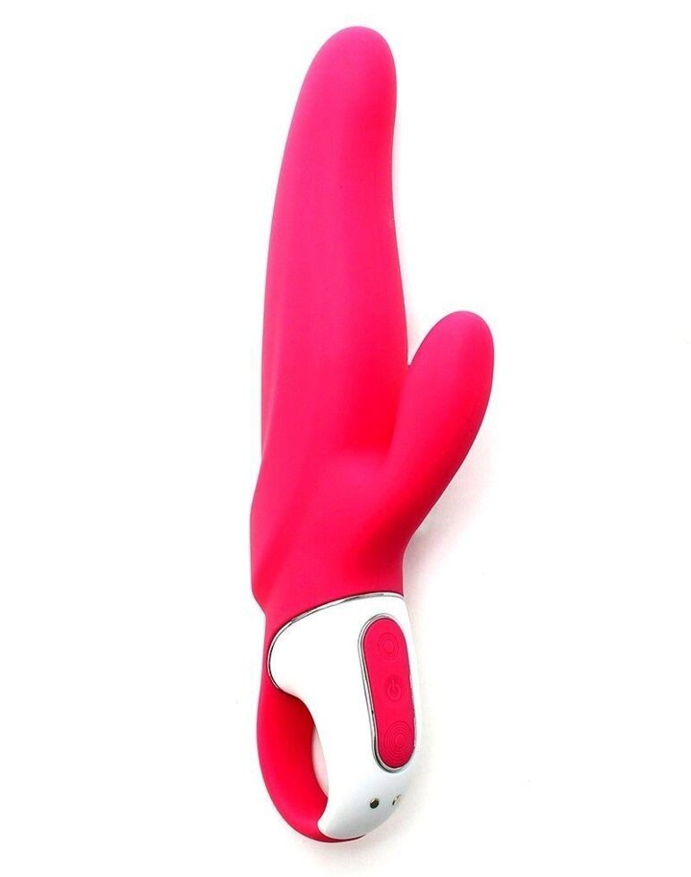 Вібратор-кролик силіконовий зі стимуляцією клітора Satisfyer Vibes Mr. Rabbit 12 програм вібрацій Talla від компанії TALLA - фото 1