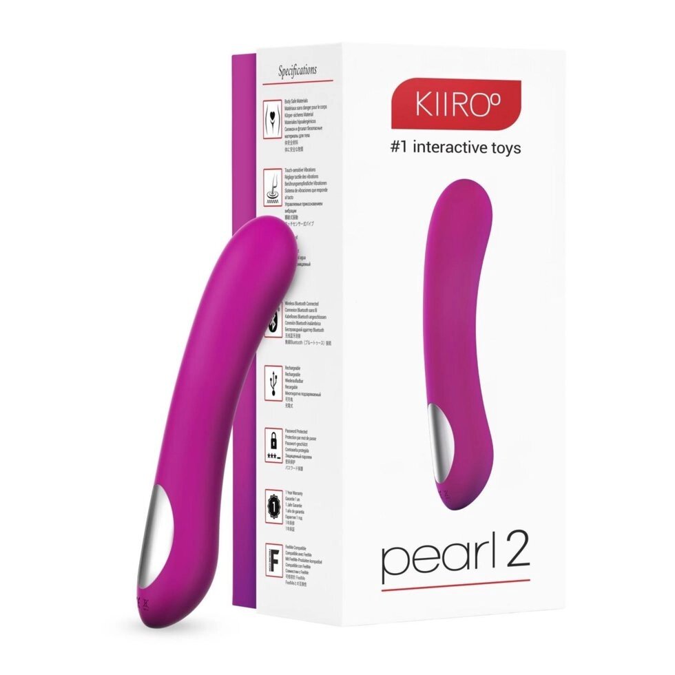 Вібратор точки G Kiiroo Pearl 2 Purple Talla від компанії TALLA - фото 1