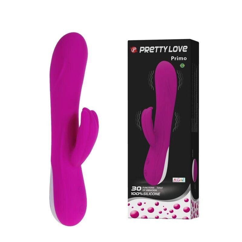 Вібратор зі стимуляцією клітора силіконовий Pretty Love PRIMO BI-014278 Talla від компанії TALLA - фото 1