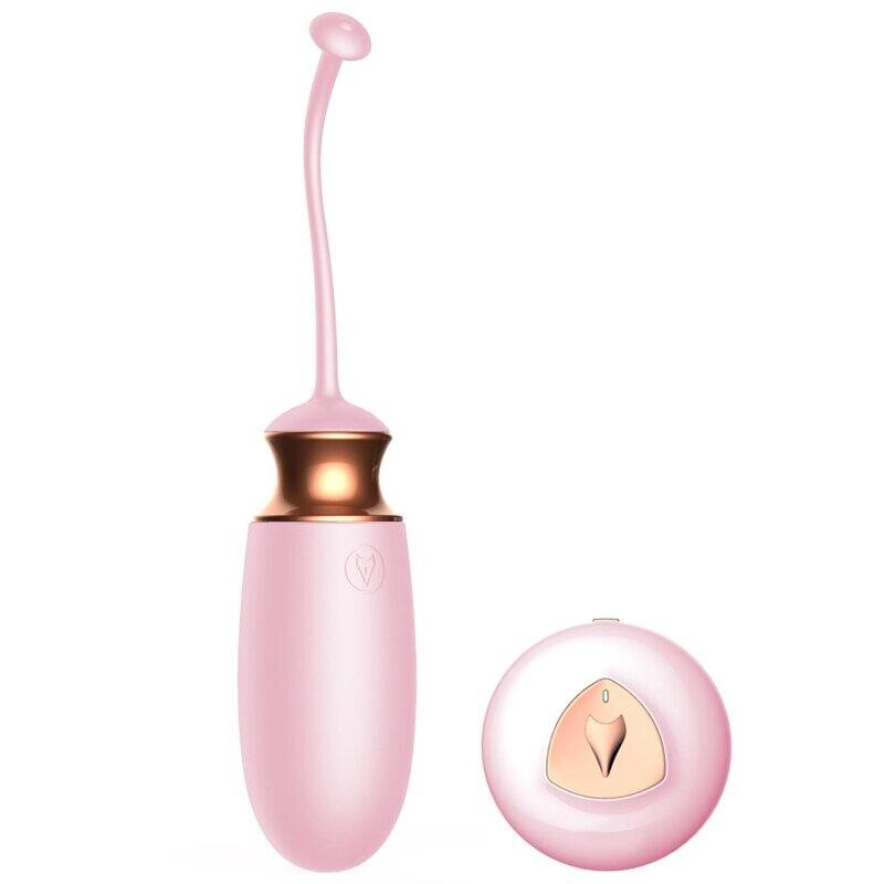 Віброяйце з підігрівом і пультом ДУ Vibrating Silicone Love EGG USB Talla від компанії TALLA - фото 1