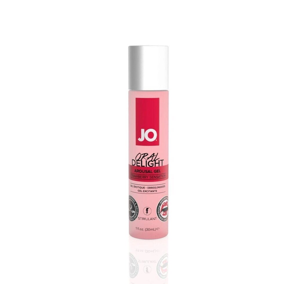 Збудливий гель для оральних ласк System JO ORAL DELIGHT-STRAWBERRY SENSATION (30 мл) (Систем Джо) Talla від компанії TALLA - фото 1