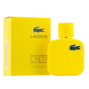 Парфуми Lacoste Lacoste L. 12.12 Yellow (Jaune) Туалетна вода 100 ml (Парфуми Чоловічі Лакост Жовтий)
