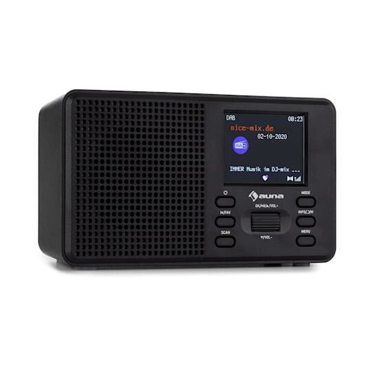 Цифрове радіо DAB + / FM Чорний , DAB / DAB +, FM , Bluetooth 10035328 від компанії Tech House - фото 1