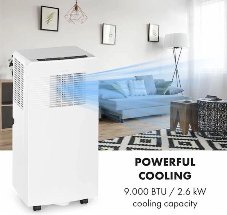 Ecosmart 9, кондиціонер 3 w 1, 9000 BTU, білий від компанії Tech House - фото 1