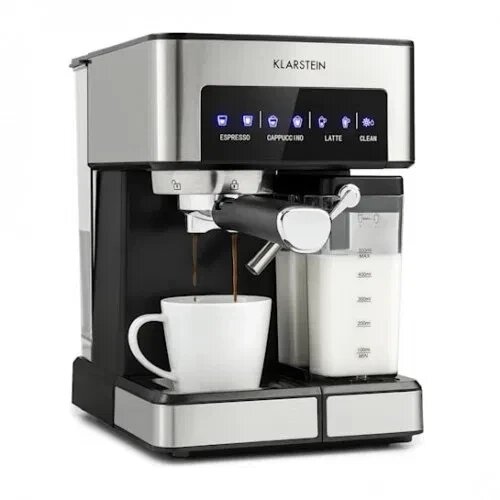 Еспрессо-кофемашіна Klarstein Arabica Comfort 1350Вт 20 бар ( 10035655 ) від компанії Tech House - фото 1