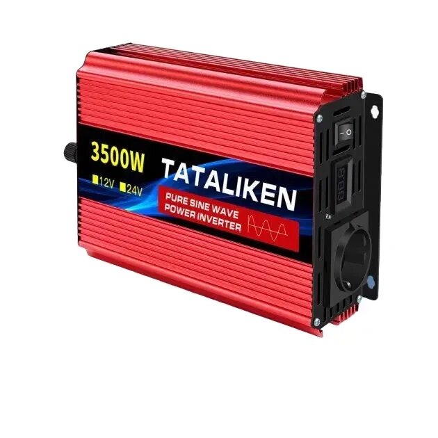 Перетворювач напруги TATALIKEN 3500W 12V на 220V ЧИСТИЙ СИНУС ІНВЕРТОР від компанії Tech House - фото 1