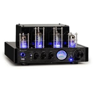 Ламповий підсилювач Auna Amp VT підсилювач HiFi 2 x 35 Вт RMS Bт оптичний/коаксі