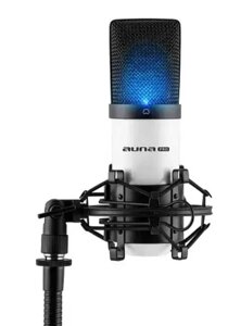 Конденсаторний мікрофон AUNA MIC-900WH-LED