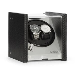 Ротомат для автопідзаводу годинника Klarstein Tokyo 2 Watch Winder 2 Годинники 3 Швидкості 4 Режими